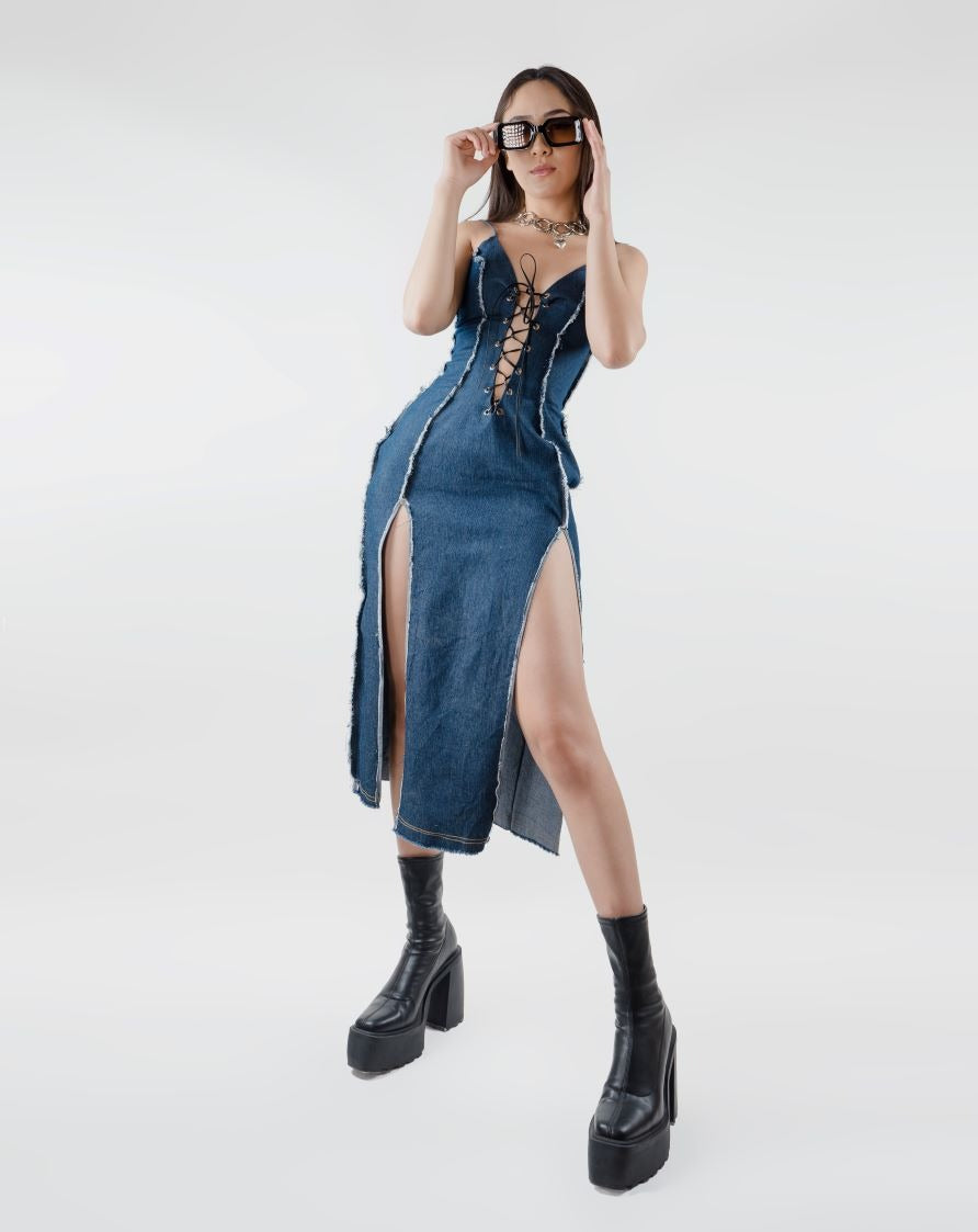 VESTIDO DENIM