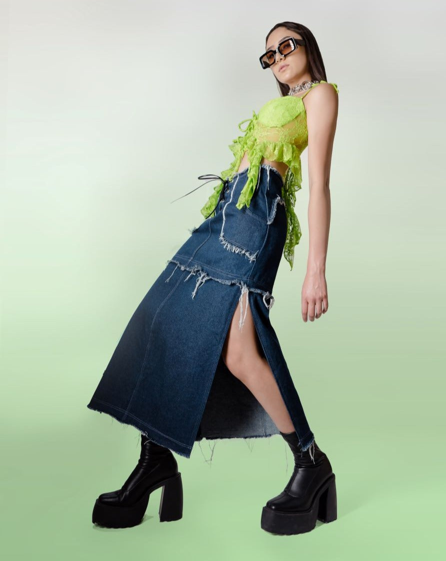 FALDA TRANSFORMABLE DENIM